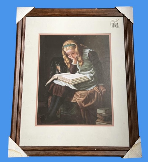 Framed and Double Matted Print “Garden Ridge”