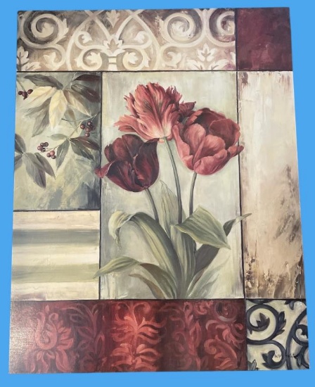 Wooden Wall Art—21 7/8” x 28”
