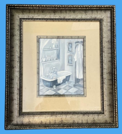 Framed and Matted Print—17 5/8" x 19 5/8"