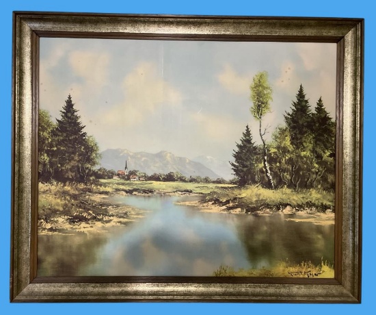 Framed Picture—34” X 28”