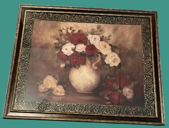 Framed and Signed Print by Carolyn Cook—36” x