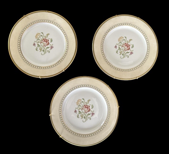 (3) Royal Dalton China Lichfield Accent Plates