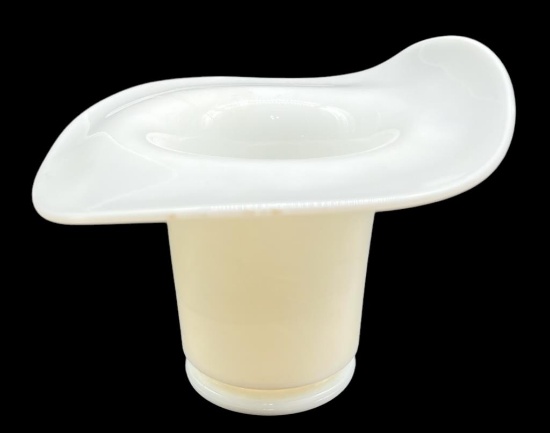 Milk Glass Vase