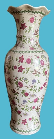 Floral Vase—23 1/2” H