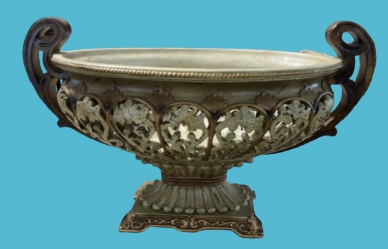 Decorative Bowl—18 1/2” X 10”, 10” High