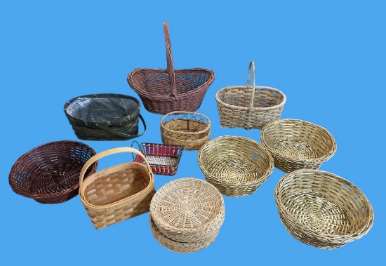 Assorted Baskets, Etc