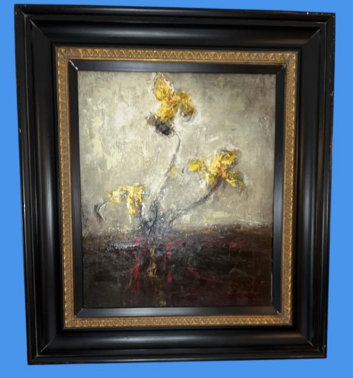 Framed and Signed Painting—31.5” x 35”