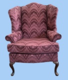 Queen Anne Style Wing Chair
