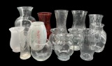 Assorted Glass Vases