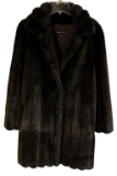 Portrait Ladies Faux Fur Jacket—Size Medium