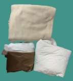 Queen Size Dust Ruffle, Queen Size Mattress Pad,