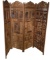 Thai Teakwood Four Panel Room Divider—Each Panel
