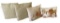 (4) Decorative Pillows: (1) Newport Harvest