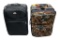 (2) Rolling Carry On Suitcases, (1) Handle Broken