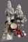 Assorted Christmas Knick Knacks: (2) Plush
