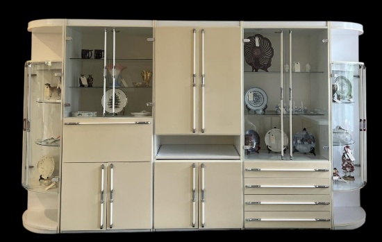 (5) Piece Display Case Made In Italy (Contents Not
