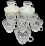 (9) Wexford Coffee Cups, (17) Wexford 6” Dessert