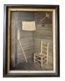 Framed and Signed Robert L. Smith Painting—20” x