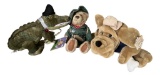 (3) Collectible Stuffed Animals: “Wrinkles