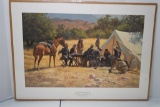 Field Headquarters Arizona Territory, 1885 by Terpning, Howard