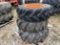 PALLET OF 3 KUBOTA FRONT TIRES AND RIM