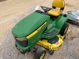 JOHN DEERE X324 LAWN MOWER (SALVAGE)