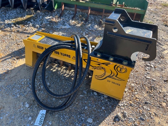 TORRENT MULCHER FOR EXCAVATOR FOR BOBCT