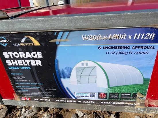 20 X 30 X 12 STORAGE SHELTER