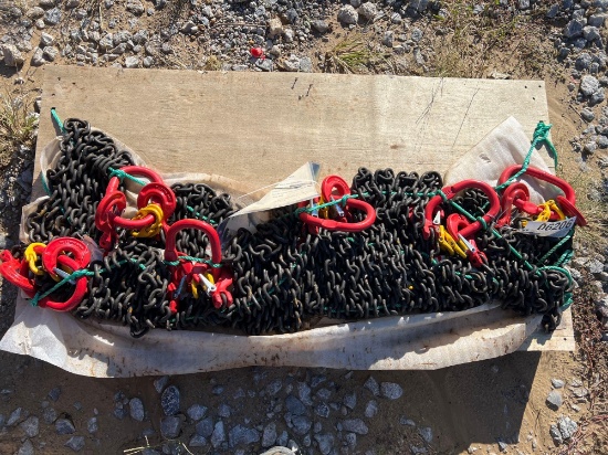 PALLET OF WEB SLINGS