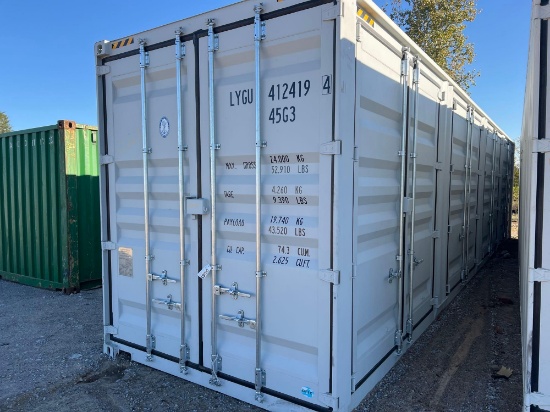 40' CONTAINER W / 4 DOORS