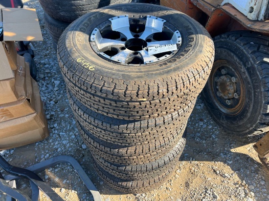 5 USED TRLR TIRES