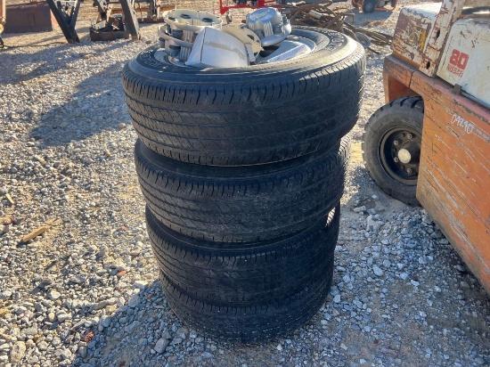 4 CHEVY TRUCK TIRES