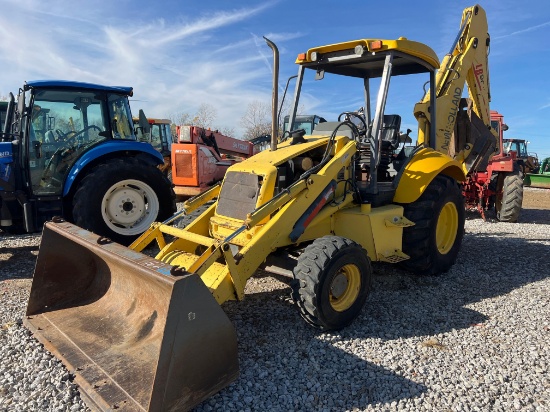 NEW HOLLAND LB90 BACKHOE