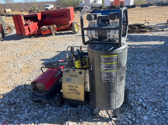 AIR COMPRESSOR/BATT CHARG/HEATER