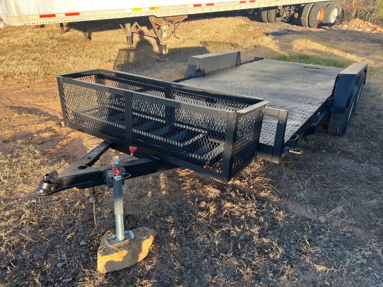 16' CAR HAULER TRLR W/BOS