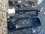 SET OF PALLET FORK AND FRAME