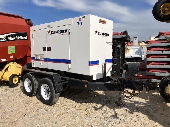 CLIFFORD GENERATOR/2645 HRS/S#4319