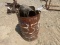 55 GAL METAL BARREL W/ CLAMPS