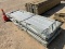 10' LONG APRROX 100 PCS WHITE TIN