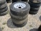 4 USED TRAILER TIRES AND RIMS