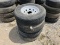 4 USED TRAILER TIRES AND RIMS