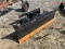 SKIDLOADER SNOW PLOW