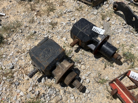 2 BRUSH HOG GEAR BOX