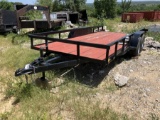 16' TANDEM AXLE TRAILER BP