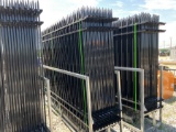 220FT OF WROUGHT IRON FENCING