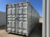 40' CONTAINER W/ 4 DOORS