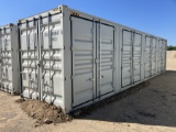 40' STORAGE CONTIANER W/4DOORS
