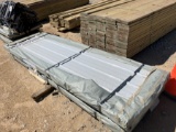10' LONG APRROX 100 PCS WHITE TIN