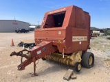 NH 650 ROUND BALER AUTO WRAP
