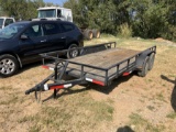 16' TANDEM AXLE BP TRLR W/ BOS